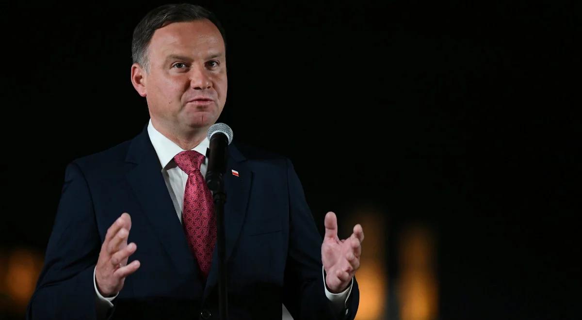 Andrzej Duda pożegnał senatora. "Łączymy się w modlitwie za Johna McCaina"