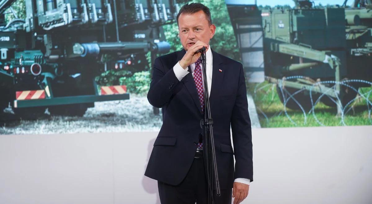 Minister Błaszczak: wspieramy Ukrainę, bo dla nas wolna Ukraina oznacza wolną Polskę