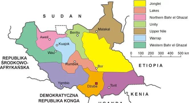 Walki w Sudanie Południowym. 500 osób zabitych