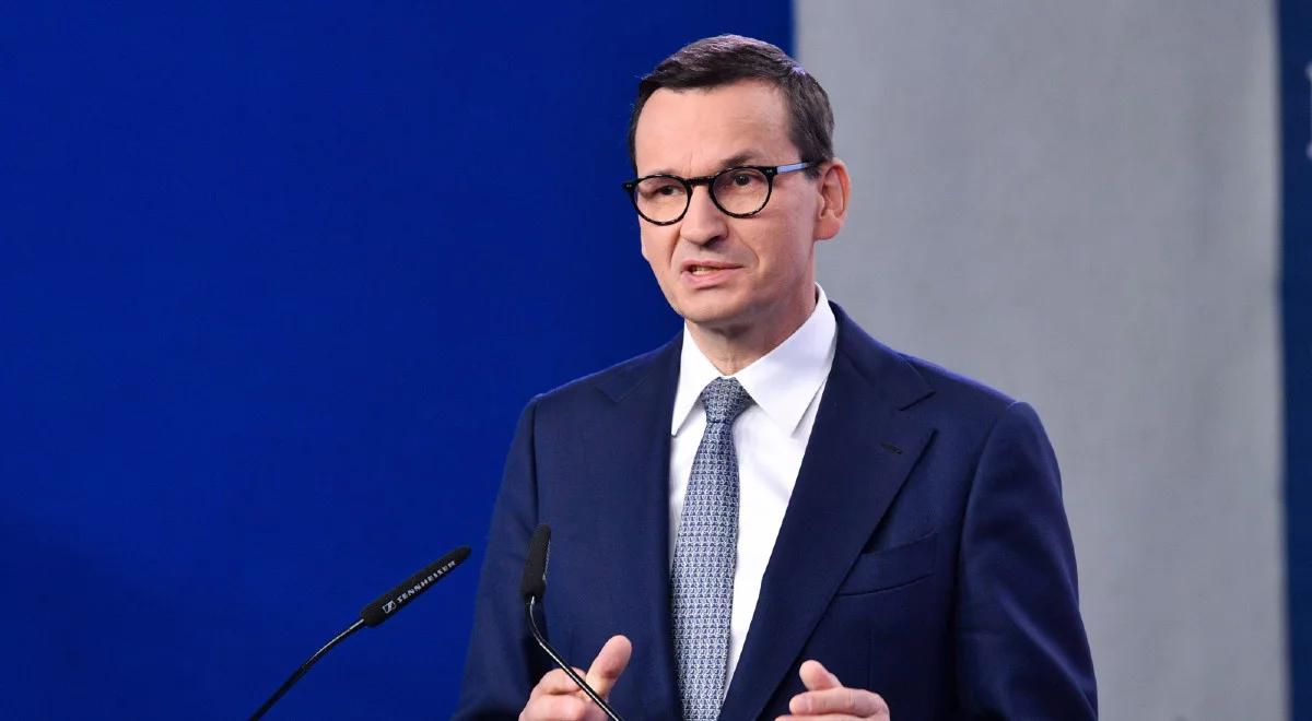 Premier Morawiecki: strategia geopolityczna PO legła w gruzach, mylili się we wszystkich aspektach