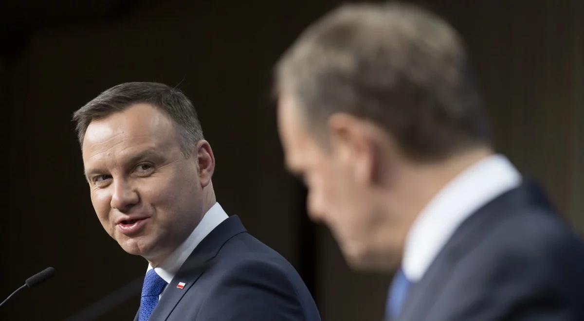 Sondaż. Donald Tusk nie ma szans w starciu z Andrzejem Dudą w wyborach prezydenckich