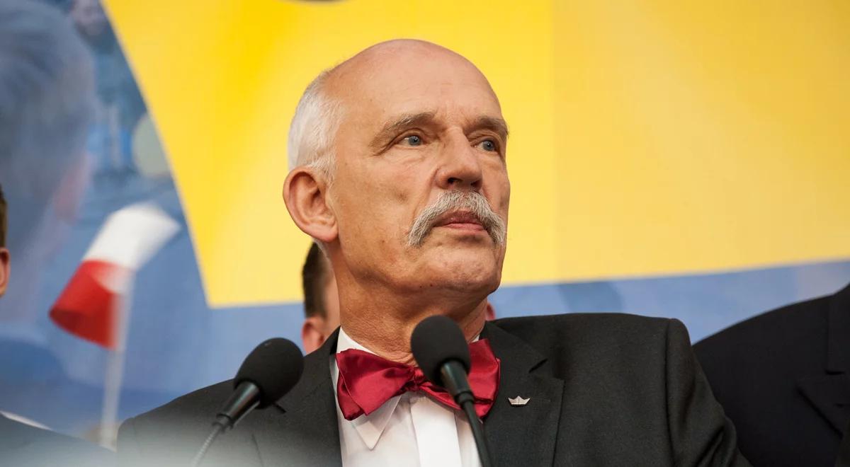 Lider partii Wolność Janusz Korwin-Mikke nie wycofuje się z polityki