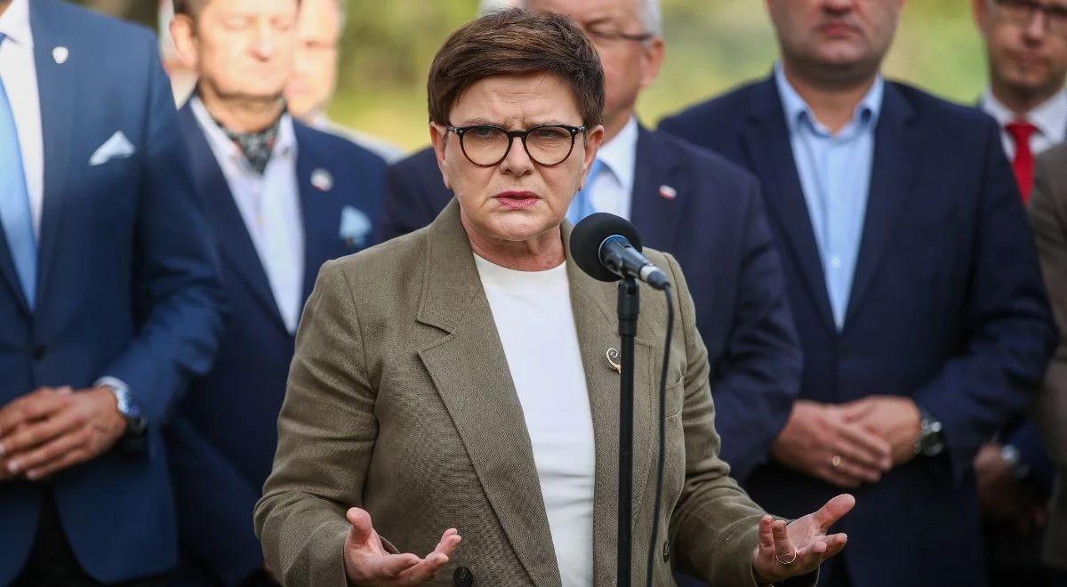 Beata Szydło: chcemy solidarnego rozwoju Polski, by każdy mógł z niego korzystać