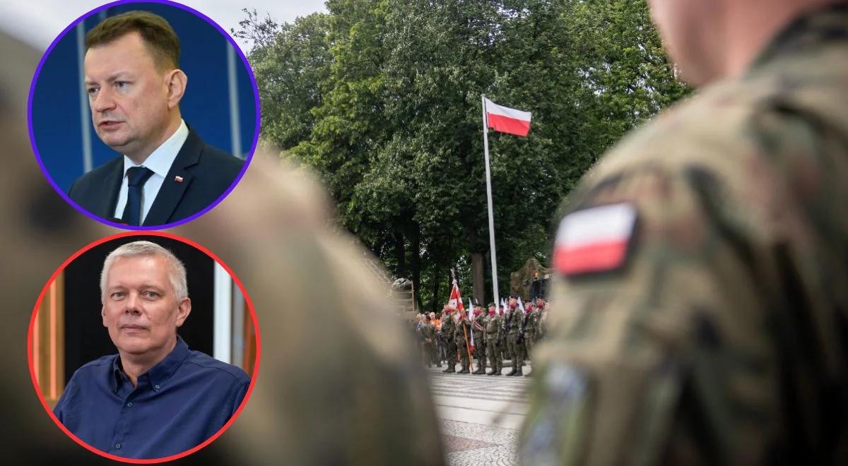 Błaszczak odpowiada Siemoniakowi: wycofanie wojska z granicy będzie dla Łukaszenki i Putina sygnałem do kolejnego kroku