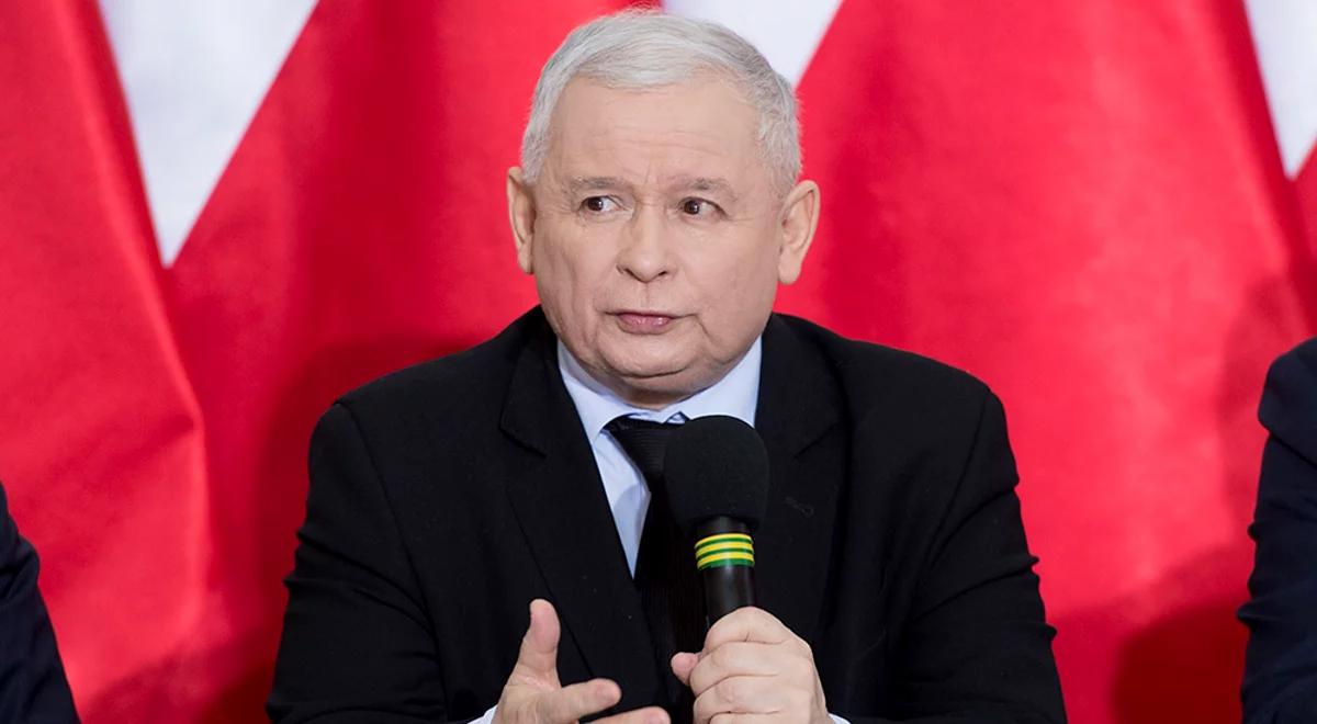 Kaczyński o Tusku: nie jest w interesie Polski, by ktoś taki był przewodniczącym RE