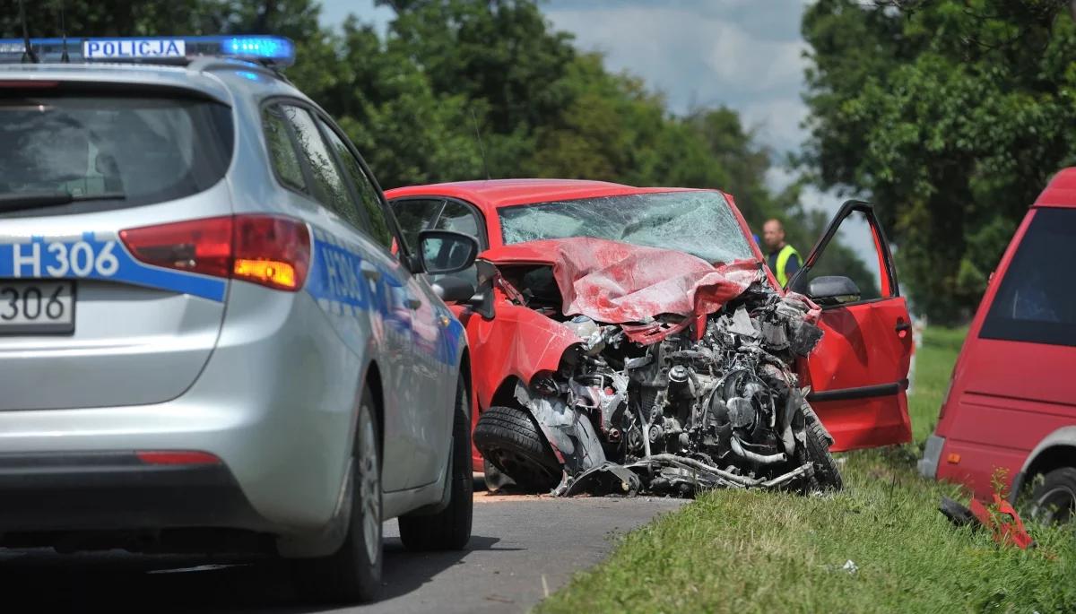 Mazowieckie: wypadek pod Garwolinem. Kilkanaście osób rannych