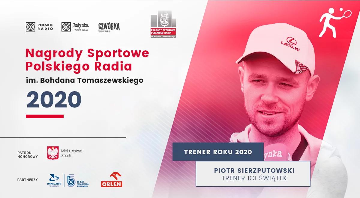 Nagrody Sportowe Polskiego Radia im. Bohdana Tomaszewskiego. Sierzputowski Trenerem 2020 r.: dziękujemy my, cały sztab