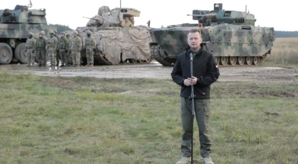 Wozy bojowe Borsuk dla polskiego wojska. Szef MON zapowiada podpisanie umowy z PGZ i podaje termin