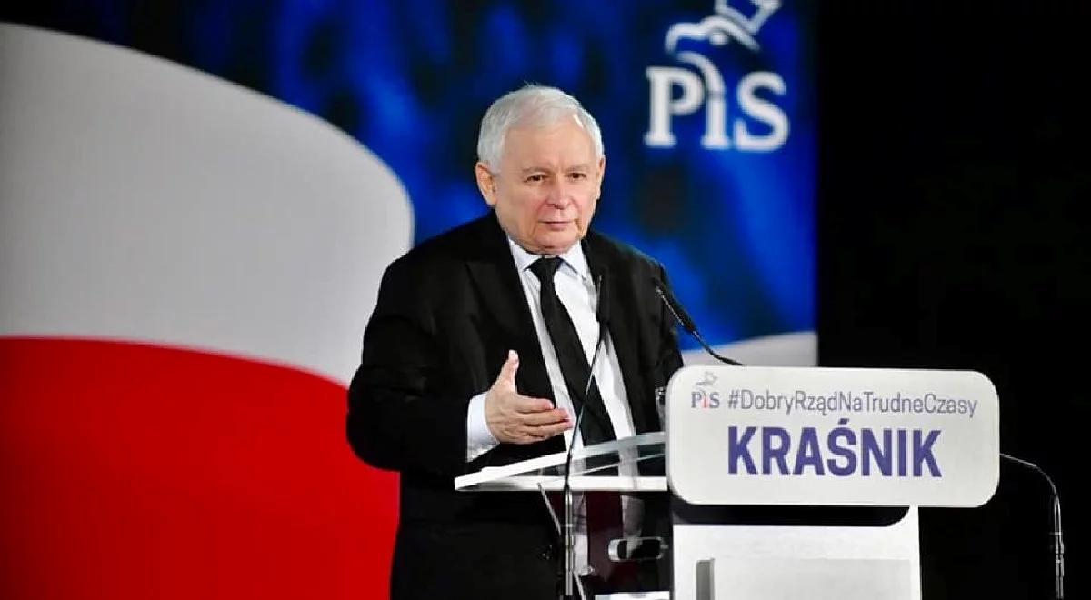 Prezes PiS o wyborach 2023: stawką jest polityka społeczna i gospodarcza