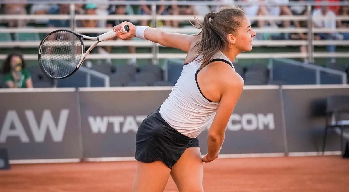 BNP PARIBAS Poland Open: Maja Chwalińska odpada w drugiej rundzie. Iga Świątek ostatnią Polką w singlu