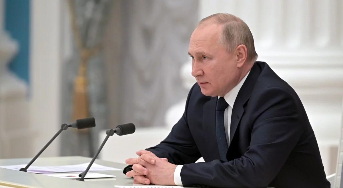 O co chodzi Putinowi? Biały Dom: jego ambicje sięgają poza Ukrainę