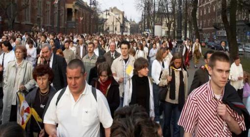 Reakcje Polaków w dniu śmierci papieża. Posłuchaj