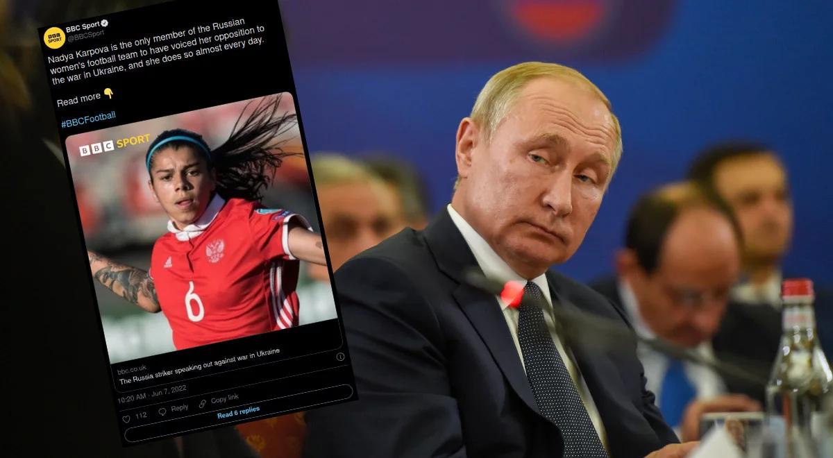 Rosyjska futbolistka w BBC: Putin zabrał nam przyszłość