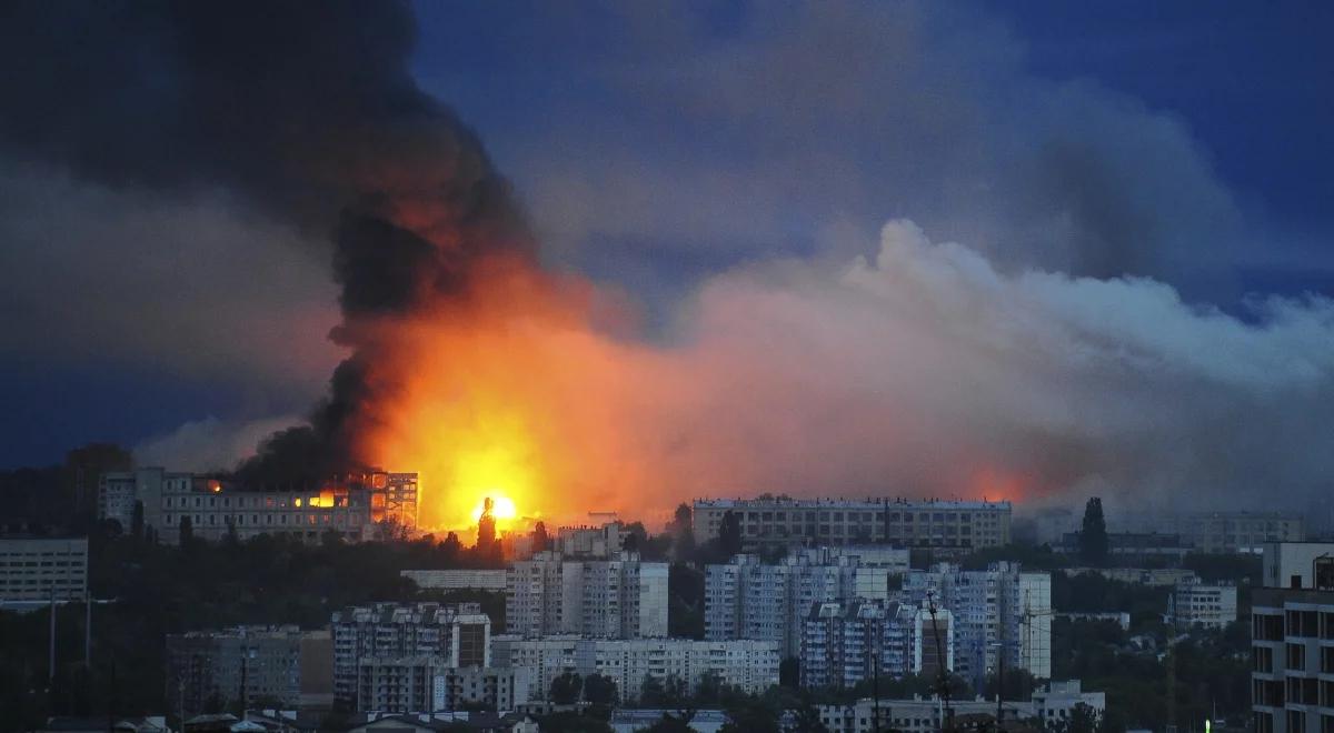 Zmasowany rosyjski atak dronami na Ukrainę. Alarm w całym kraju