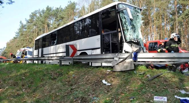 Wypadek k. Kicka: zarzut dla kierowcy ciężarówki