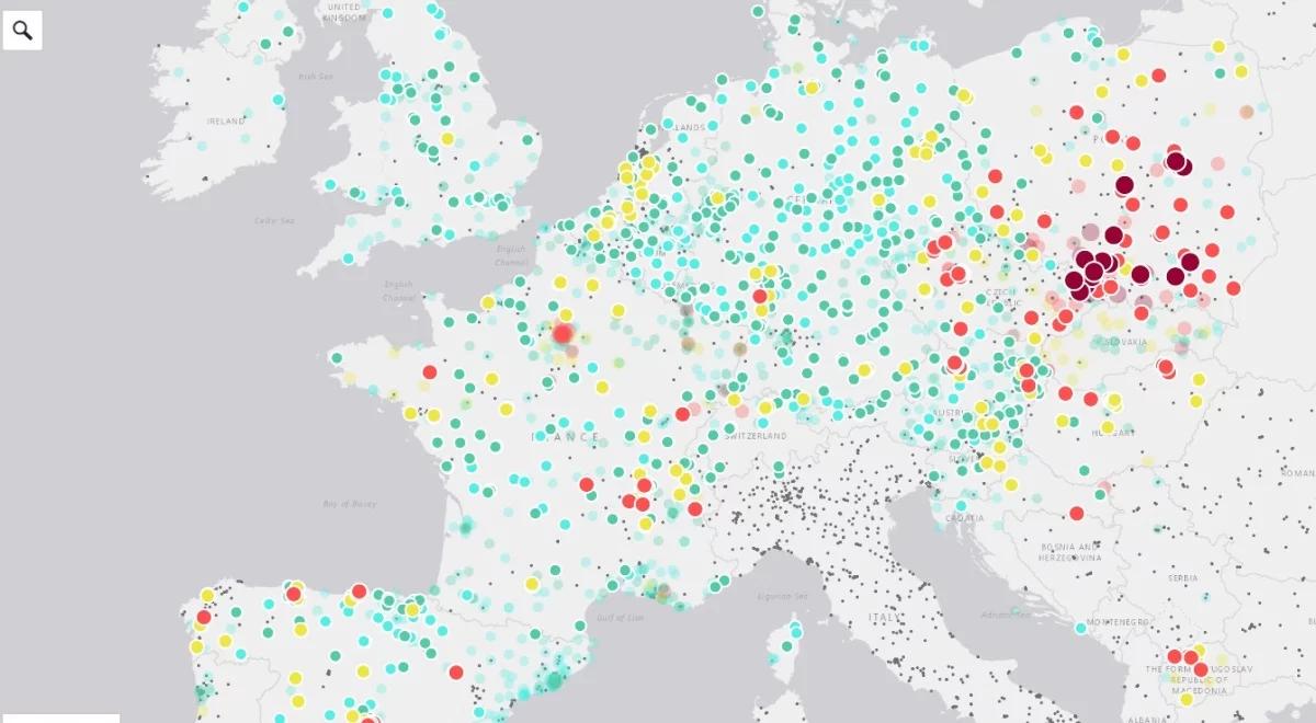 Sprawdź jakość powietrza w swoim mieście. Ponad 2 tys. stacji pomiarowych w Europie