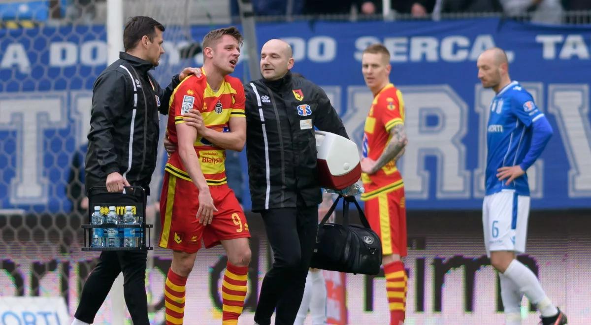 Ekstraklasa: kontuzja Novikovasa. Jagiellonia Białystok musi sobie radzić bez Litwina