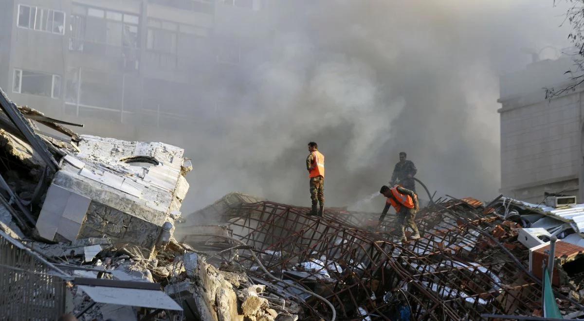 Nalot na ambasadę Iranu w Syrii. Zginął dowódca elitarnego oddziału