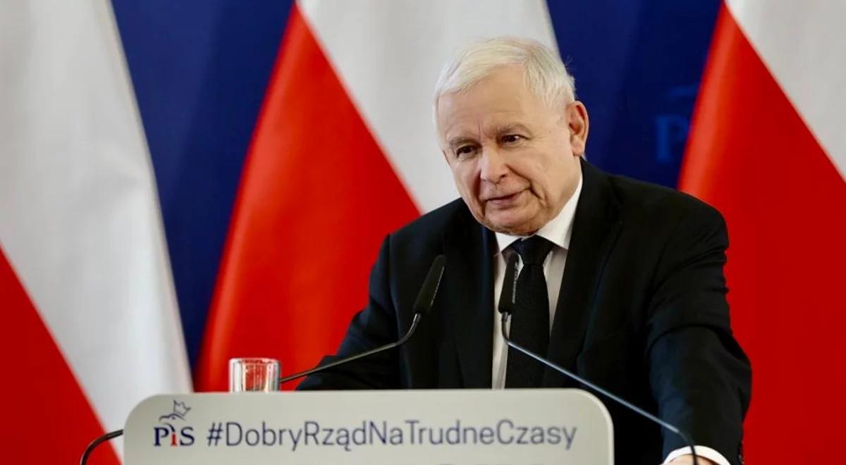 Jarosław Kaczyński odwiedza kolejne okręgi. W weekend będzie na południu Polski 