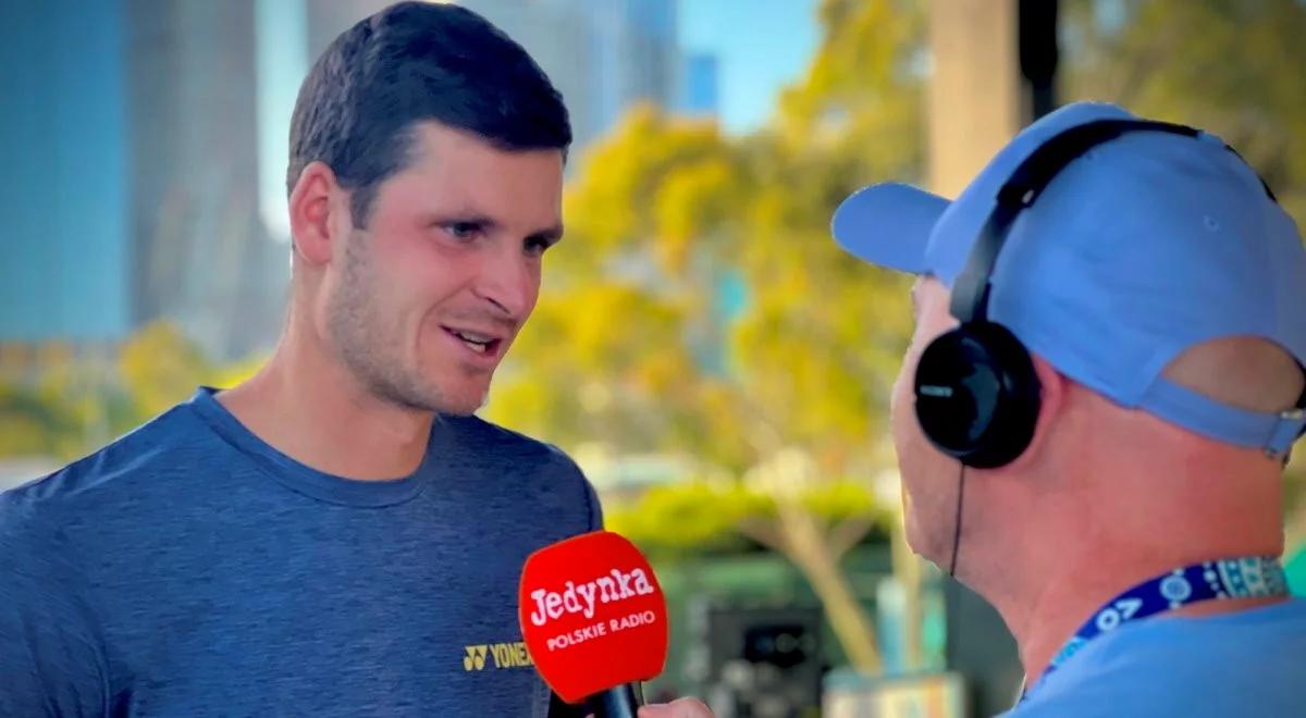 Australian Open: Hubert Hurkacz walczył do końca. "Dałem z siebie, ile mogłem"