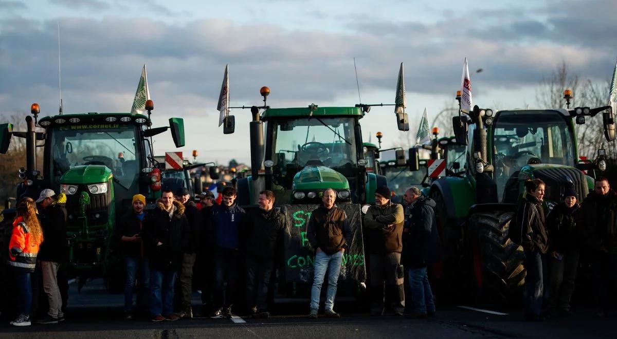 Protest rolników we Francji. Kilkadziesiąt osób w rękach policji. Chcieli zablokować dużą giełdę spożywczą