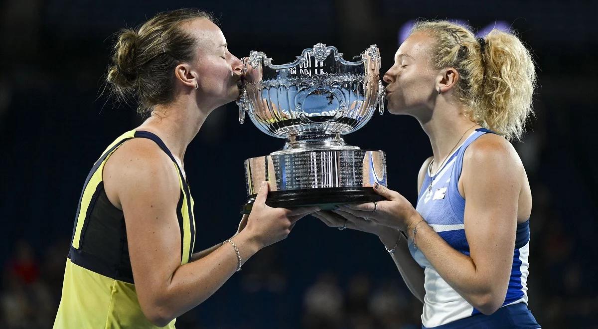 Australian Open: Krejcíkova i Siniakova obroniły tytuł w deblu. Gładkie zwycięstwo Czeszek w finale