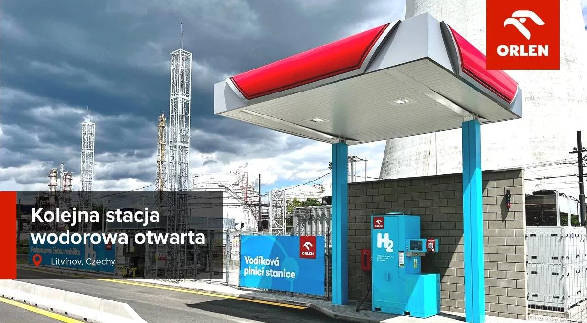 Orlen Benzina uruchomił drugą w Czechach stację tankowania wodorem. Celem neutralność klimatyczna koncernu