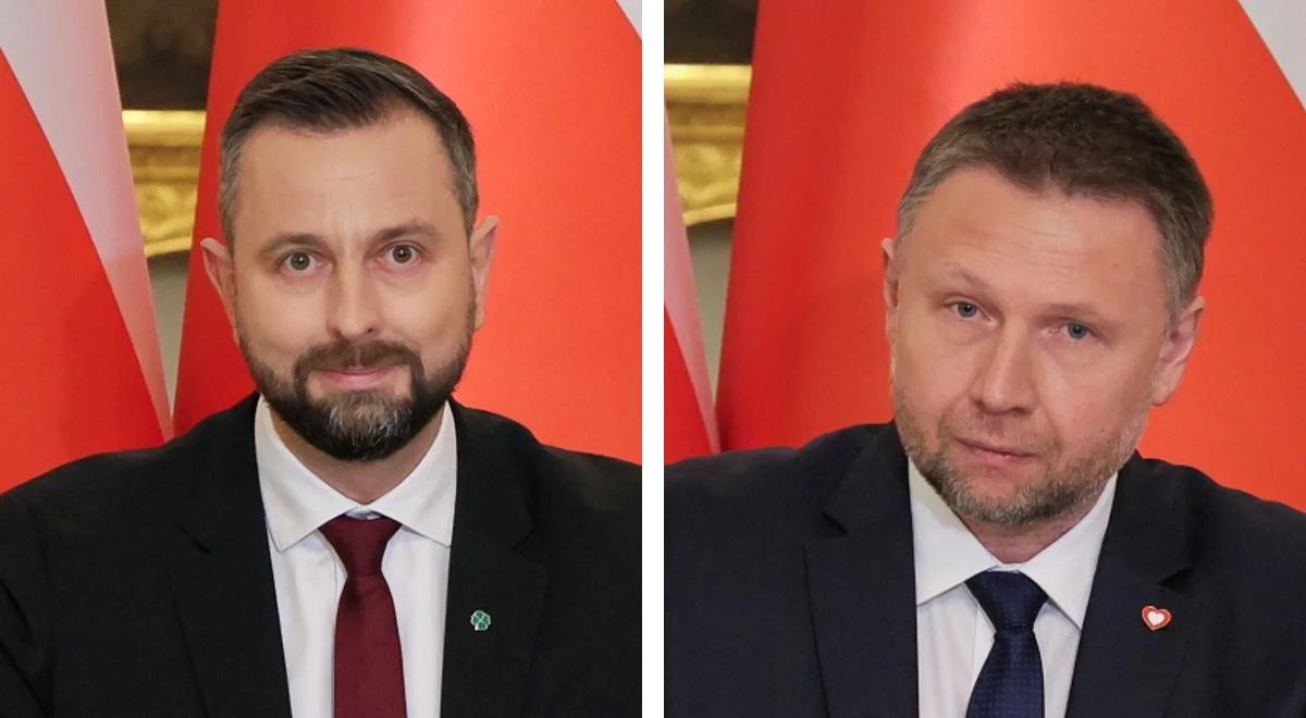 Nowi wiceministrowie w resortach siłowych. Kosiniak-Kamysz i Kierwiński wręczyli powołania