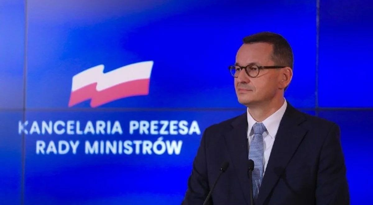 Program wyborczy PiS. Premier Morawiecki: mocnym akcentem będzie debata ekspertów