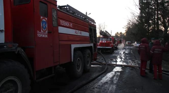 Pożar w szpitalu pod Moskwą. Odnaleziono ciała ofiar