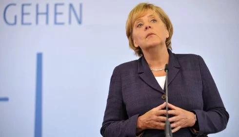 Protesty podczas wizyty Merkel w elektrowni atomowej