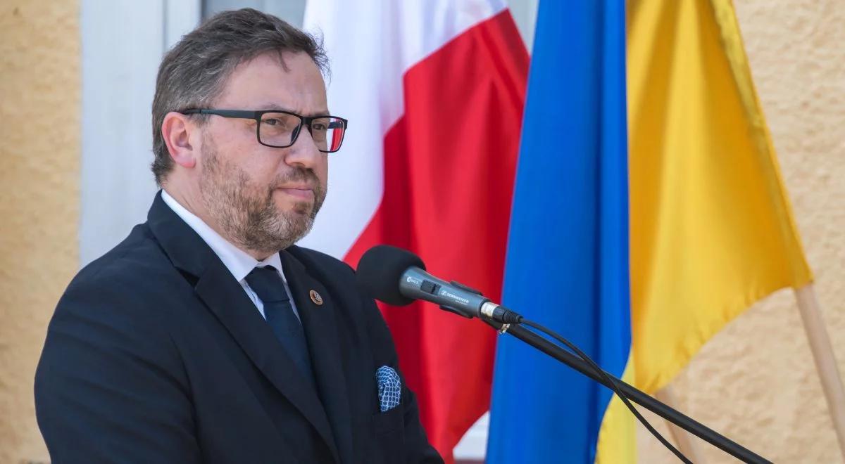 Ambasador Polski zaproszony do MSZ Ukrainy. Po słowach brytyjskiego ministra nie było takiej reakcji