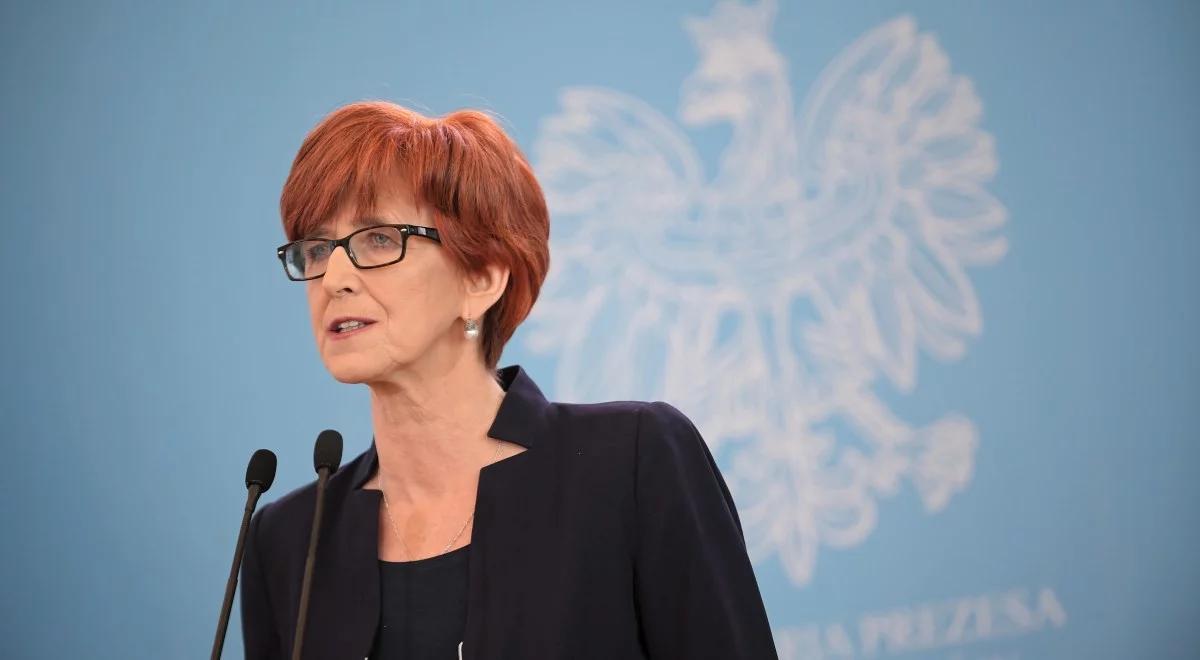 Elżbieta Rafalska: podwyżka rent i emerytur to realna korzyść dla wszystkich Polaków