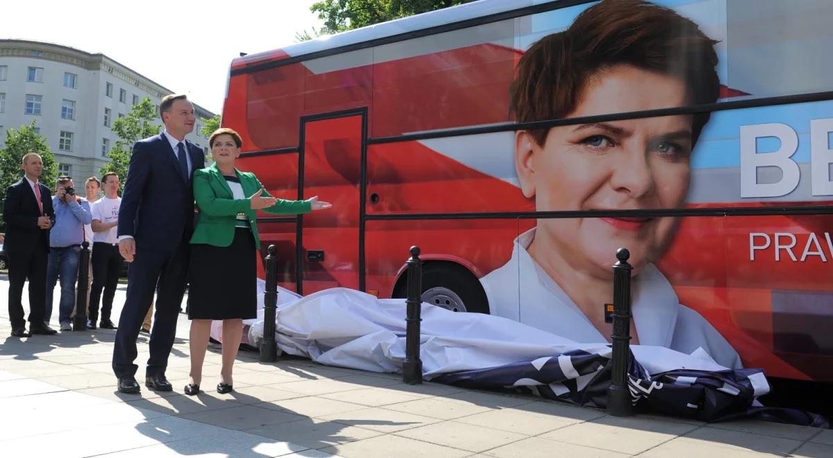 Dudabus zmienia nazwę na Szydłobus. Beata Szydło rozpoczęła kampanię