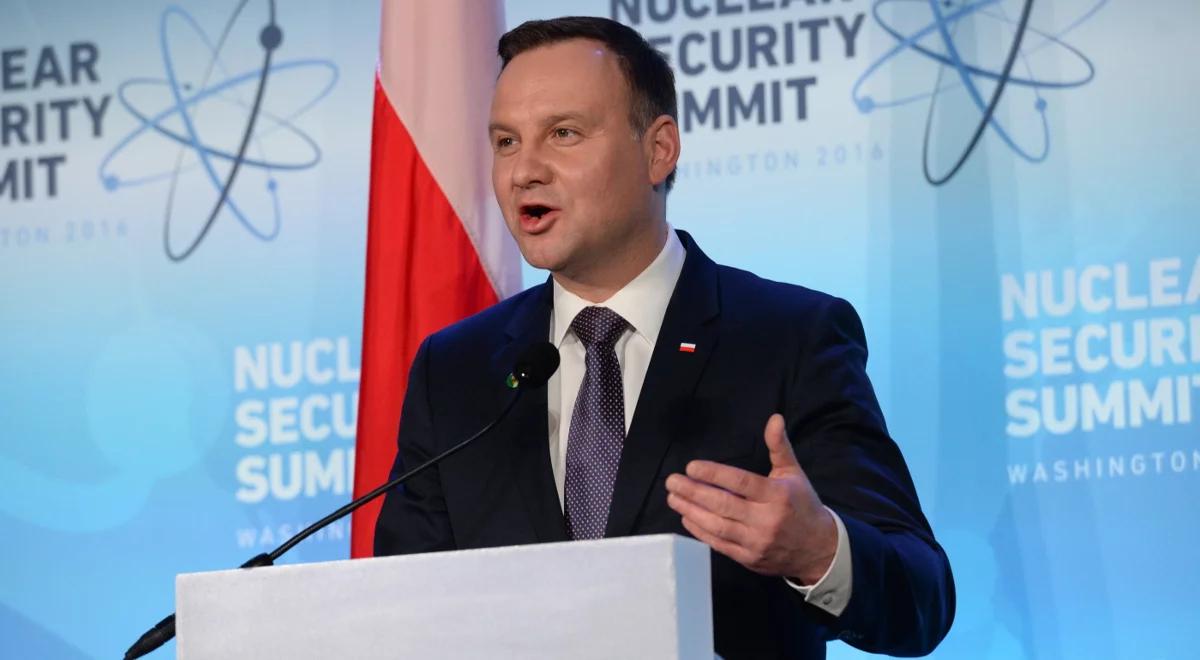 Prezydent: chcielibyśmy, aby w Polsce znalazła się infrastruktura militarna NATO