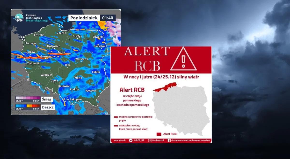 Czeka nas bardzo wietrzna i deszczowa noc. IMGW wydało ostrzeżenia