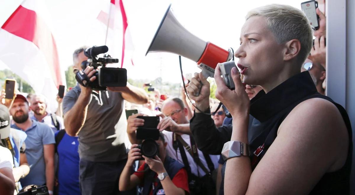 "Działania poniżej jakichkolwiek standardów". Wiceminister spraw zagranicznych o porwaniu Kalesnikawej