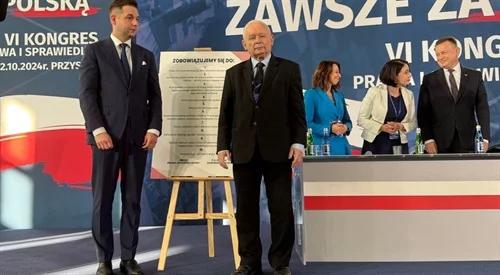 Jarosław Kaczyński i Patryk Ja...