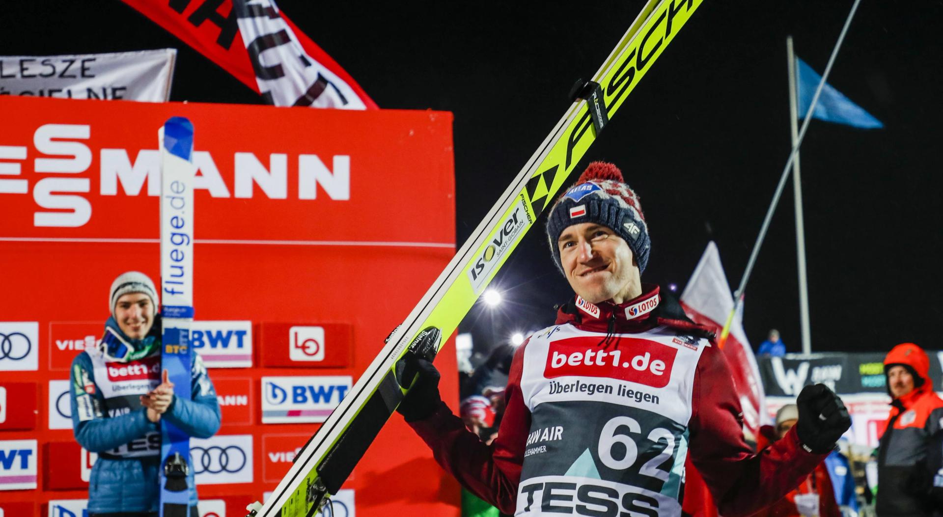 Raw Air: Kamil Stoch pokazał klasę w Lillehammer. Polak liderem Raw Air 