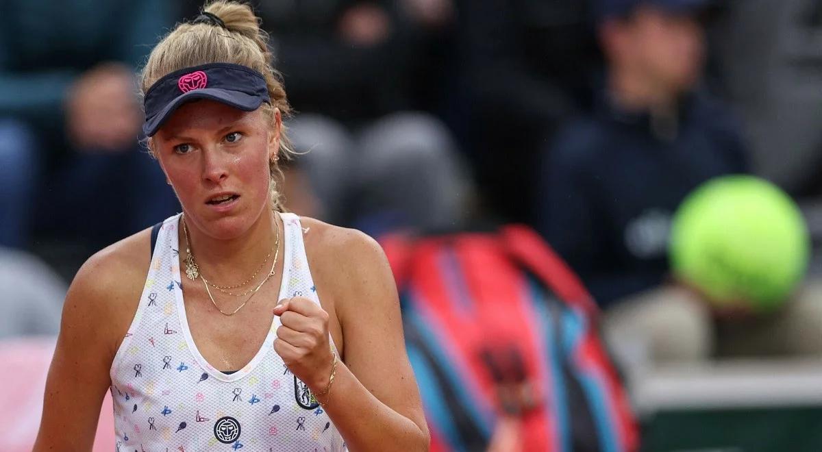 WTA Birmingham: Magdalena Fręch blisko niespodzianki. Haddad Maia zwycięża po wznowieniu gry