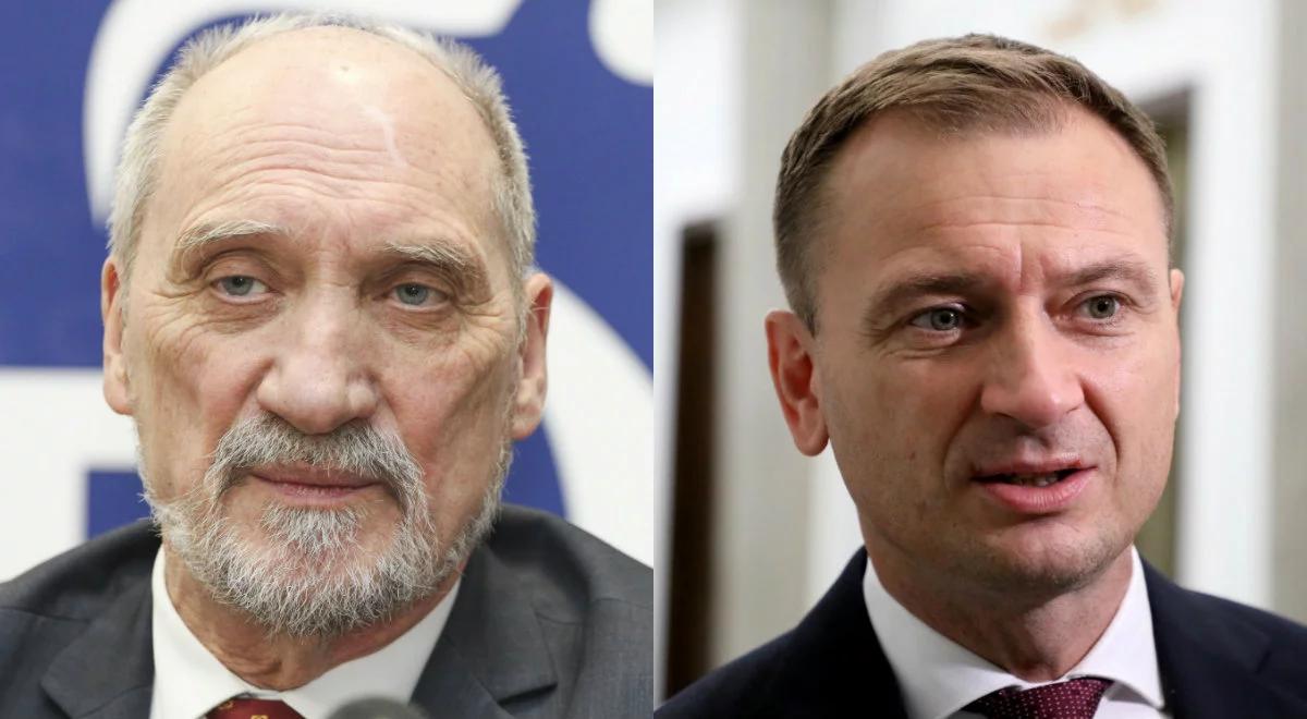 "To ciężkie przestępstwo". Antoni Macierewicz o słowach posła Sławomira Nitrasa