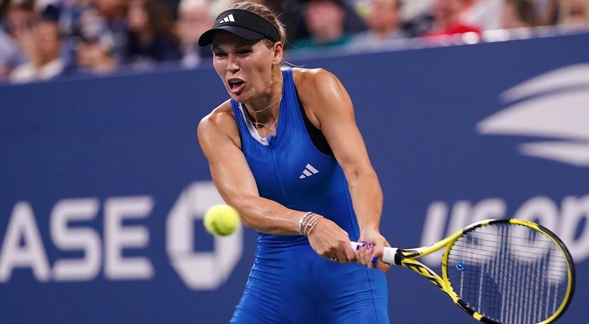 US Open: Caroline Wozniacki z pierwszym wielkoszlemowym zwycięstwem od trzech lat. "Jestem tu po to, żeby rywalizować"