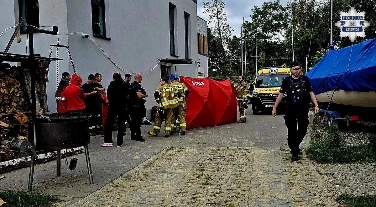 Tragedia w Katowicach. Chcieli się pościgać, 31-latek nie dopłynął do brzegu