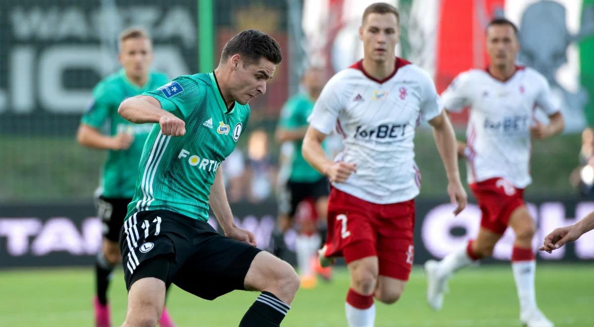 ŁKS coraz bliżej dna tabeli Ekstraklasy. Legia Warszawa odrobiła straty i wygrała w Łodzi