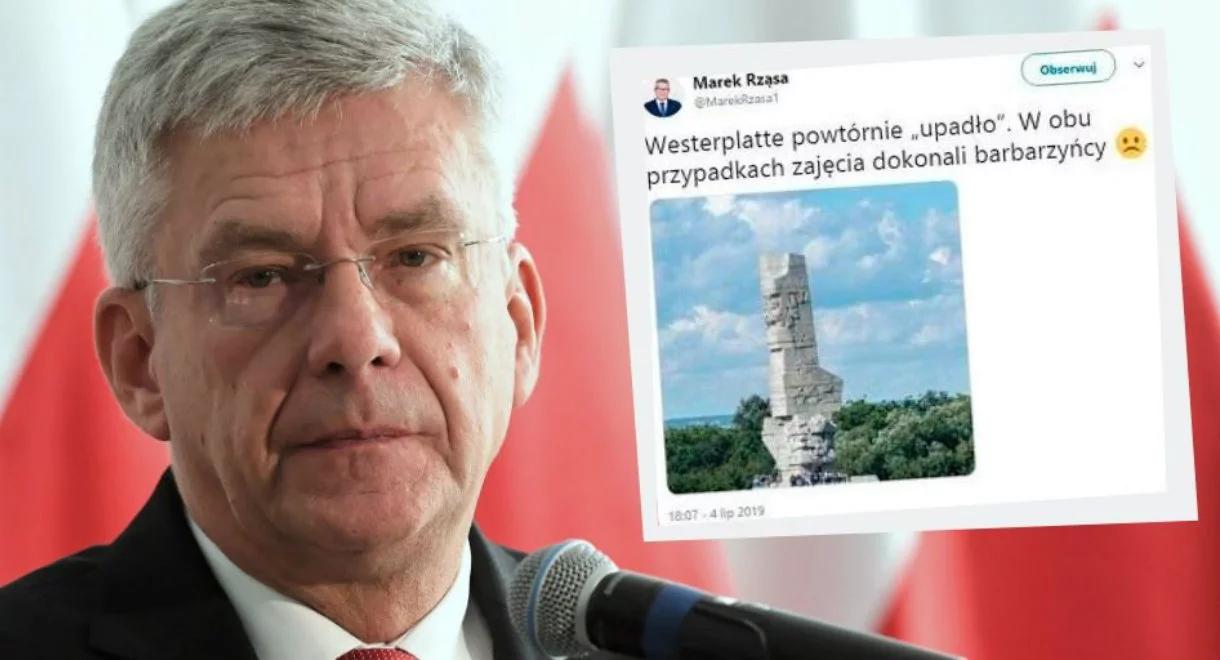 Skandaliczny wpis posła PO o Westerplatte. Reakcja marszałka Senatu