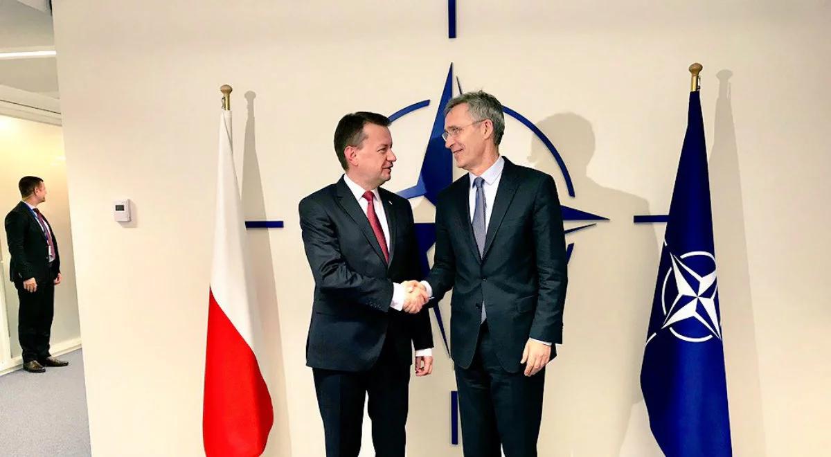 Mariusz Błaszczak: Jens Stoltenberg uważa, że wojska USA w Polsce wzmacniają zdolności obronne NATO