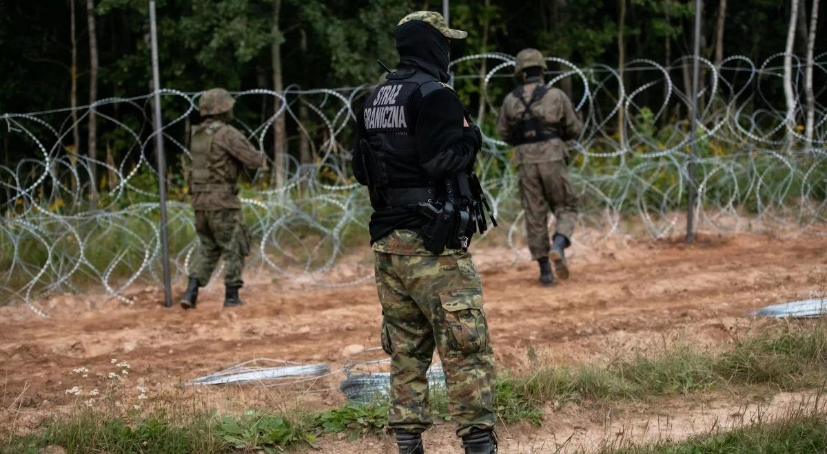 Wśród nielegalnie przekraczających granicę z Białorusią dominują obywatele Iraku. SG: było ich ponad 600