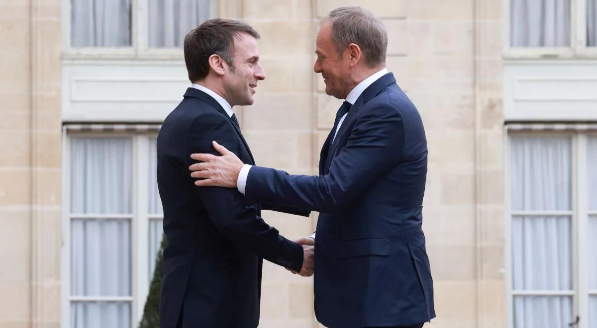Tusk o możliwościach nuklearnych. "Słowa prezydenta Macrona traktuję bardzo serio"