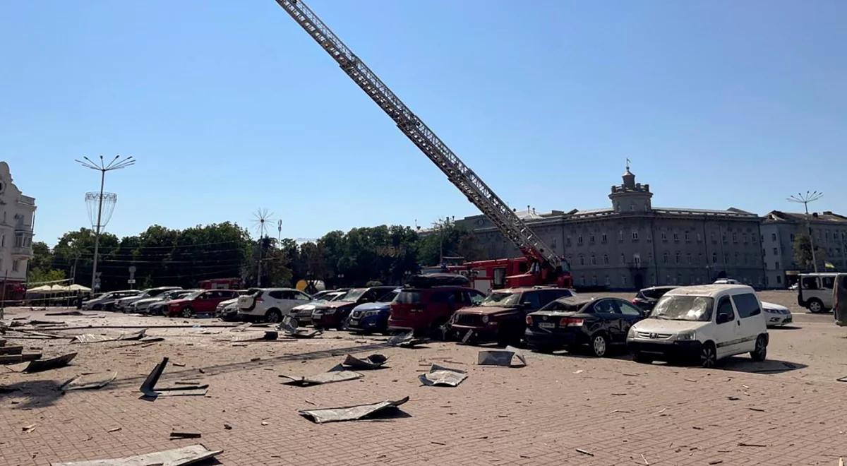 Atak Rosjan na Czernihów. Są zabici i wielu rannych, w tym piętnaścioro dzieci