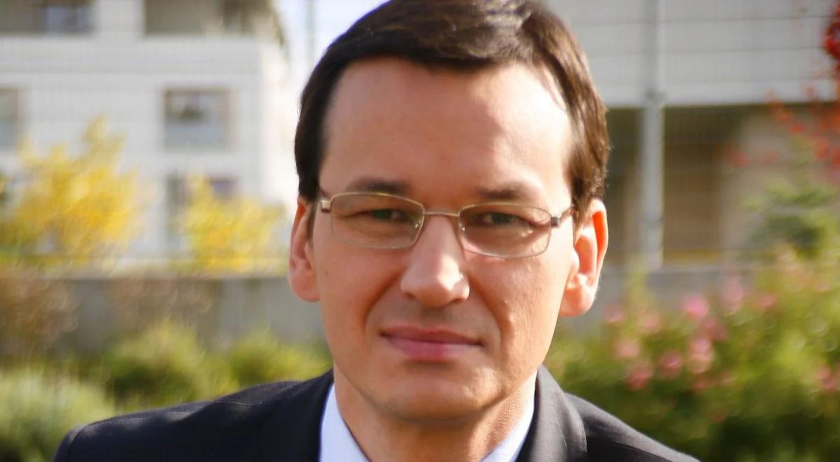 Morawiecki: umowa ws. Nord Stream 2 powinna mieć charakter międzyrządowy